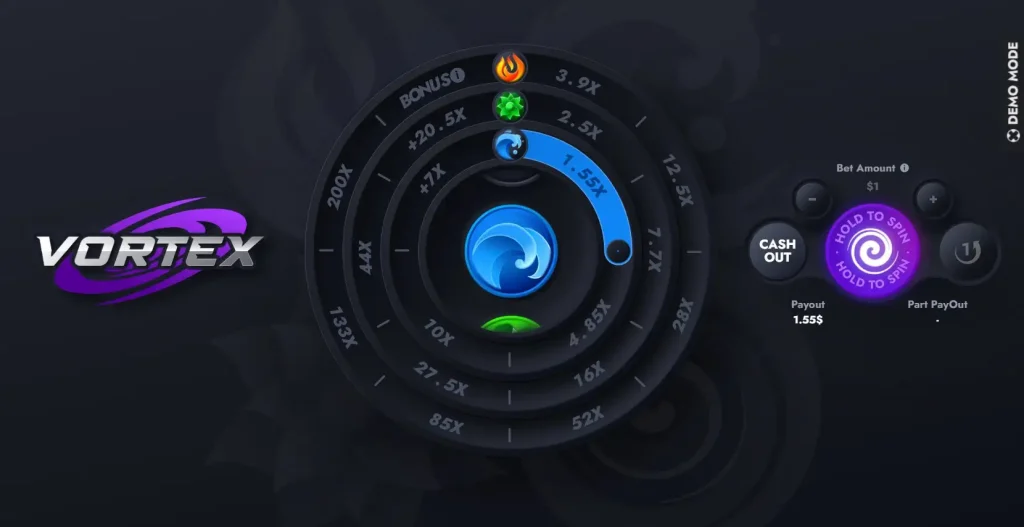 Vortex 2 Casino game